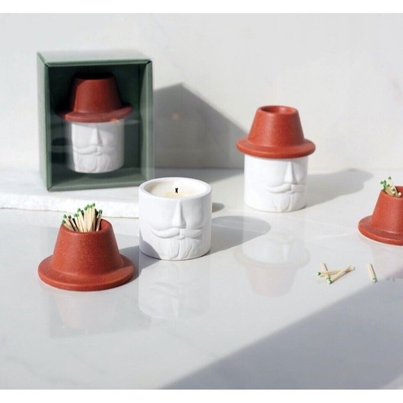 PADDYWAX Mr. Kringle, Persona Collection Scented Candle, 4-Ounce, (Balsam + Fir) - Picture 5 of 9